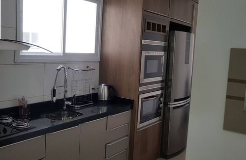Capao da Canoa Apartment | Excellent Unique Apartment with Green Terrace, Sea View, Pool, 3 Bedrooms, 100m from Mar Novo