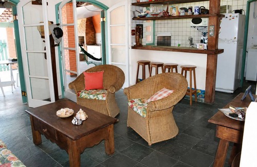 Lagoinha House | Family home in Lagoinha: sea view, barbecue and 24-hour security.