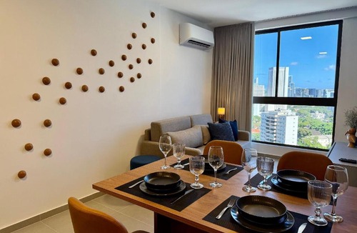 Boa Vista Apartment | Flat 1606 - Rooftop Agamenon Prince - Recife