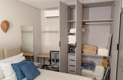 Itapema Apartment | Flat 2003 com café da manhã para casal, 200m da Praia e Restaurantes
