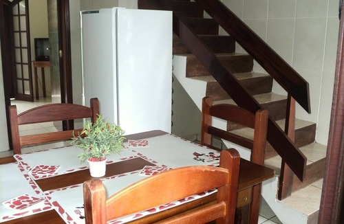 Jabaquara Apartment | FLAT CAPPIO 1 - Oceanfront, with air conditioning, TVs, fans, WIFI, etc.