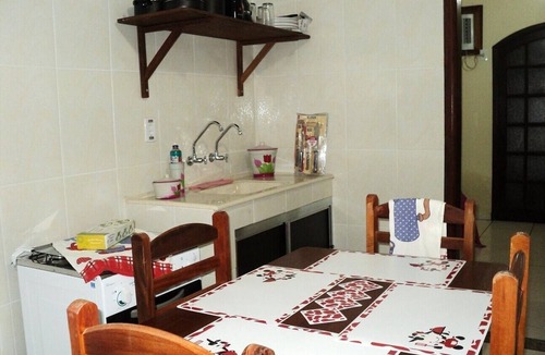 Jabaquara Apartment | FLAT CAPPIO 1 - Oceanfront, with air conditioning, TVs, fans, WIFI, etc.