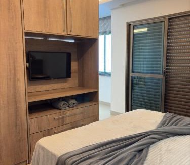 Santa Fe Apartment | Flat com acesso privativo ao Shopping com 3 ou mais diárias - Edifício Manhattan