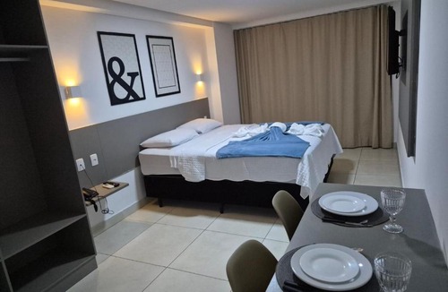 Loteamento Oceania II Apartment | Flat com varanda a passos do Manaíra Shopping