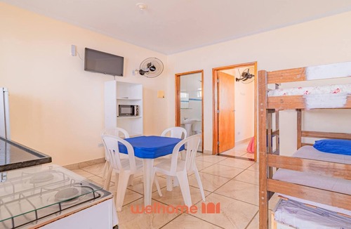 Acarau Apartment | Flat em Ubatuba perto da Praia do Tenorio