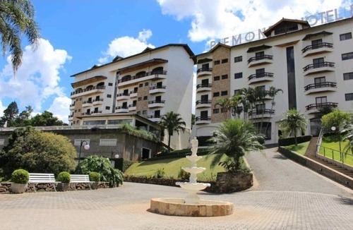 Portal da Serra Apartment | Flat encantador localizado no melhor de Serra Negra - SP