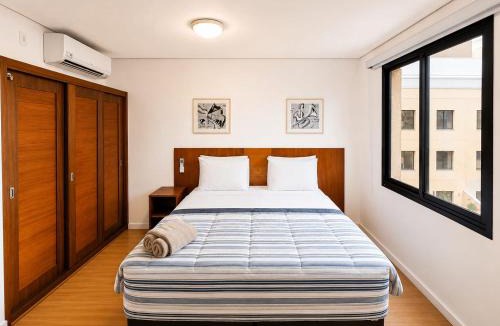 Indianopolis Apartment | Flat Moderno c Garagem 8 Min CGH 3 Min Metrô Moema