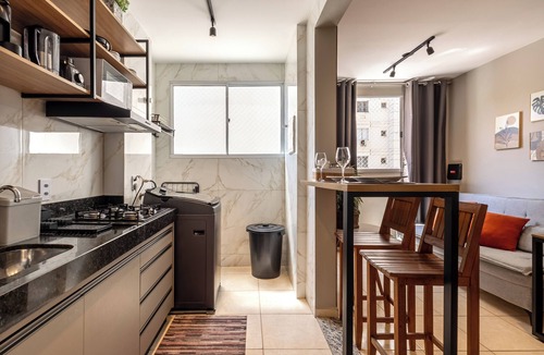 Morada da Colina Apartment | Flats Praia Uberlândia - Apartment close to Praia Clube - Leisure area 24-hour doorman