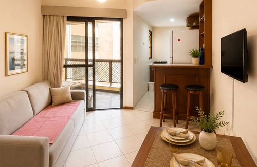Conceicao Apartment | Fully equipped apartment in Campinas with pool, gym, and garage.