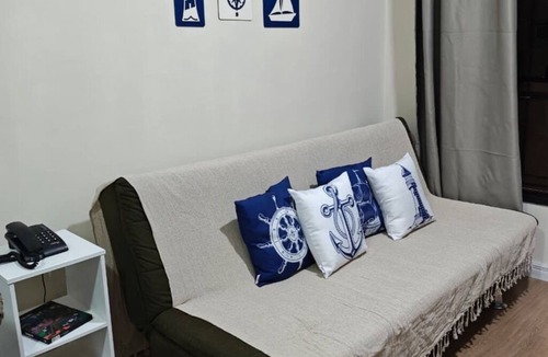 Itarare Apartment | Fully furnished apartment with parking, 400m from the beach.