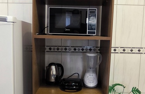 Santa Catarina Apartment | Fully furnished apartment in the South Zone, 2 bedrooms, garage for 2 cars, balcony, air conditioning, Wi-Fi.