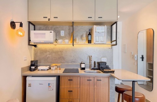 Vila Pompeia Apartment | Fully furnished apartment overlooking Nubank Park (formerly Allianz) and with a garage.