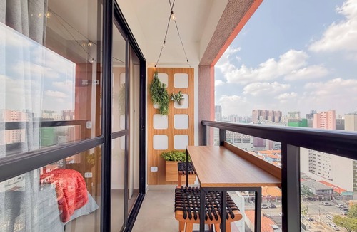 Vila Pompeia Apartment | Fully furnished apartment overlooking Nubank Park (formerly Allianz) and with a garage.