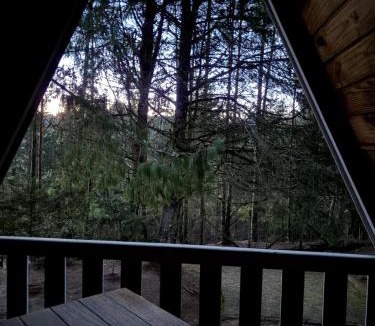 Parque Ferradura Ski Chalet | Glamping Amanita - Chalé com ofurô e cachoeira, pet friendly, Starlink