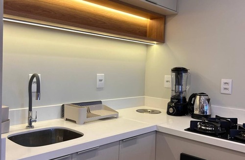 Campeche Central Apartment | High-end and cozy studio apartment with a pool and close to the beaches.