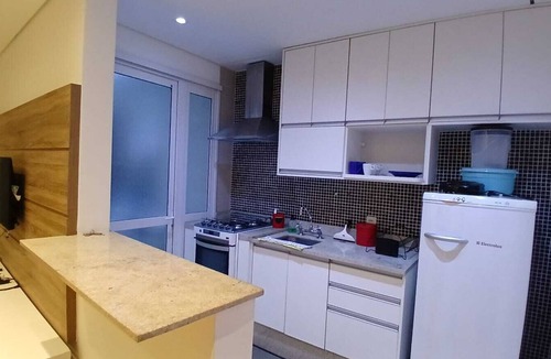 Pinheiros Apartment | High-end property with a heated pool for up to 5 people, 3 minutes from the Yellow Line (subway).