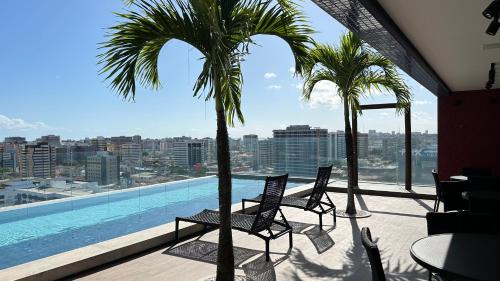 Jatiuca Apartment | High Standard Penthouse Two Suites Sea View Jatiuca Beach SKY1302