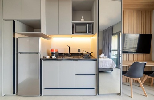 Brooklin Novo Apartment | Highline Executive Studio | Piscina Sauna Academia