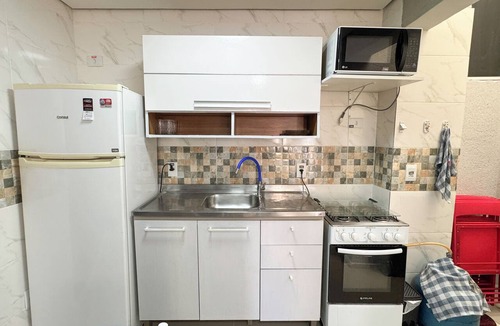 Tramandai Apartment | House with 2 suites, 1 parking space, barbecue, close to the sea.