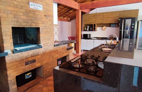 Jardim Estancia Brasil House | House with heated pool in a gated community with views of Pedra Grande.