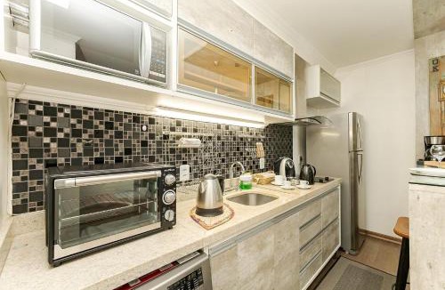 Vila Izabel Apartment | i203A - Condomínio Clube, garagem, vista da cidade