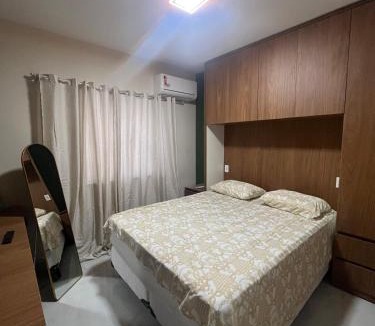 Imperatriz Apartment | Impera House Terreo Ar nos 2 quartos