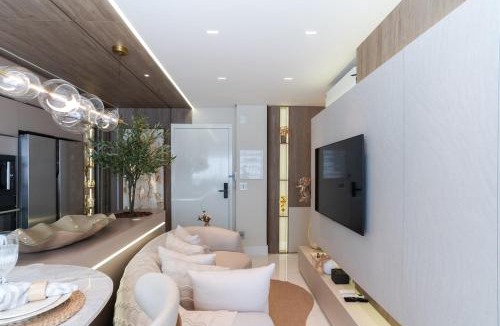 Londrina Apartment | Le - Chale - 1305 - Experiência de Luxo Totalmente Climatizado e piscina