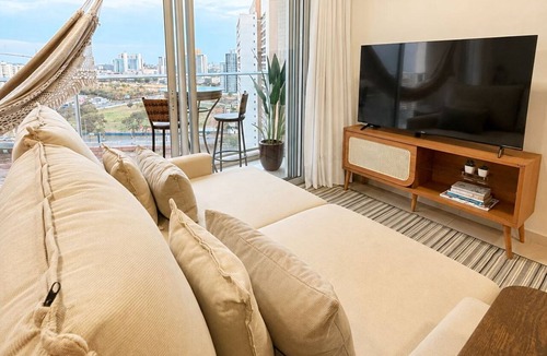 Aguas Claras Apartment | Lightness and Comfort: DFPlaza Shopping Águas Claras