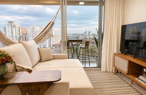 Aguas Claras Apartment | Lightness and Comfort: DFPlaza Shopping Águas Claras