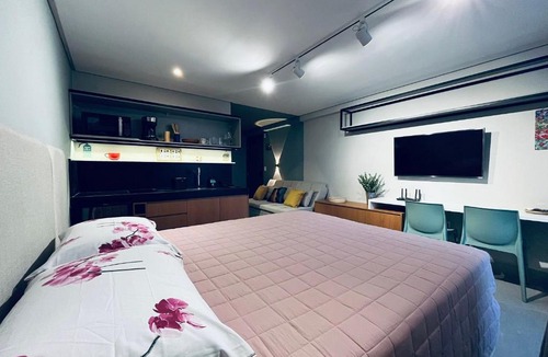 Jardim Oceania Apartment | Lindo Flat com Varanda e Vista Mar