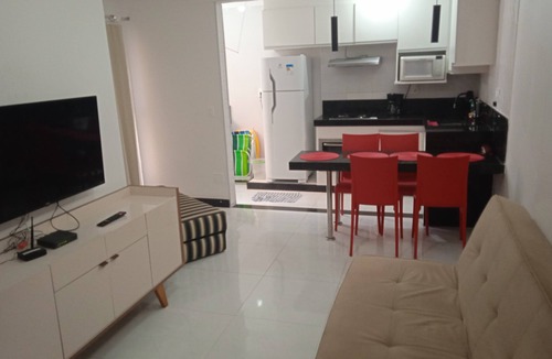 Centro Apartment | Located 100 meters from Castanheiras Beach, this property features a garage, Wi-Fi, beach chairs, and a cooler.