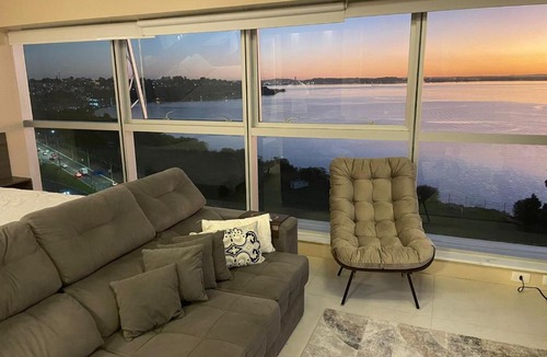 Cristal Apartment | Loft com vista incrível no Barra Shopping