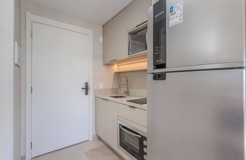 Passo da Areia Apartment | Loft Moderno Cyrela Connect por do sol Guaiba