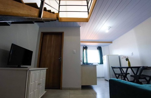 Jardim Carvalho Apartment | Loft no Centro de Ponta Grossa com Mezanino