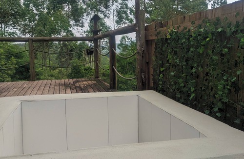 Osorio Cabin | Log cabin from Borussia, with heated bathtub.