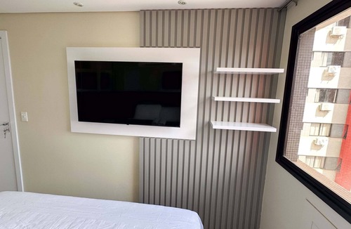 Zona 01 Hotel | Luxury Apartment in Golden Ingá | 26th Floor | Downtown Maringá | Next to the Shopping Mall
