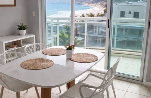 Recreio dos Bandeirantes Condo | LUXURY penthouse 6 people seafront pedra do pontal