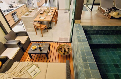 Itagua Apartment | Luxury penthouse apartment with air conditioning in all rooms in Ubatuba.