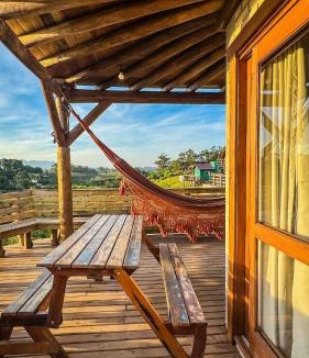 Arroio Ski Chalet | Luz de Arcturus, Chalé com jacuzzi aquecida