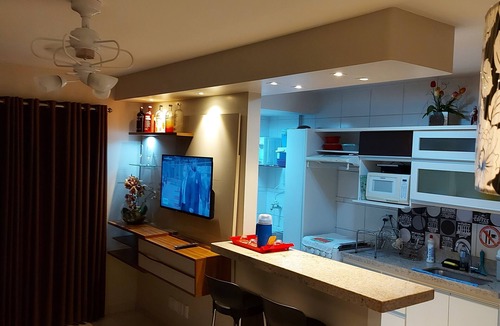 Centro Apartment | Magnificent Apt. 2Qts (privileged view because. Aquatic) PRIVE DAS THERMAS II
