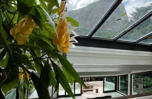 Joatinga Villa | Mansion immersed in nature with a waterfall in a triplex room. (Unique in the World)