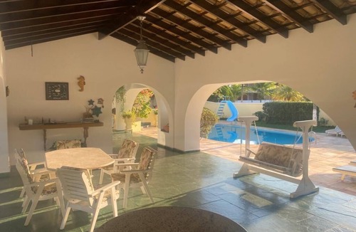 Jardim Acapulco House | Mansion in a gated community in Guarujá, accommodates 22 people, minimum 2-day stay.
