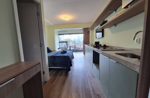 Sumare Apartment | Modern studio apartment in Vila Madalena/Sumaré, 5 minutes from the metro.