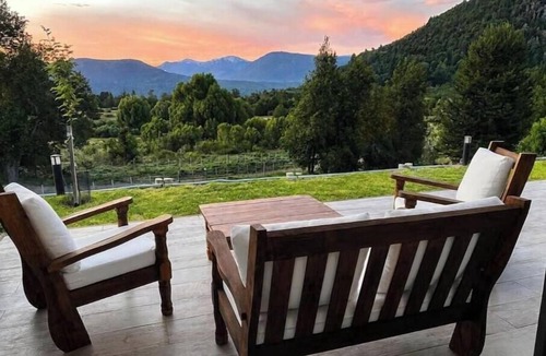 Lanin National Park Cabin | Mountain Home in a Gated Community | Views and Forest