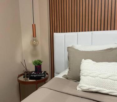 Bombas Apartment | Muito confortável, vista do mar, todo climatizado