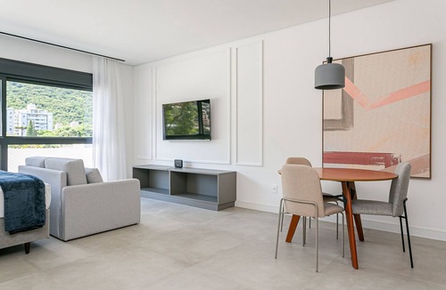 Saco Grande Apartment | Near Floripa Shopping | Gym | Technology Hub #SG07