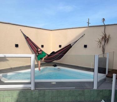 Balneario Arroio do Silva House | Nova cabana com jacuzzi perto do mar