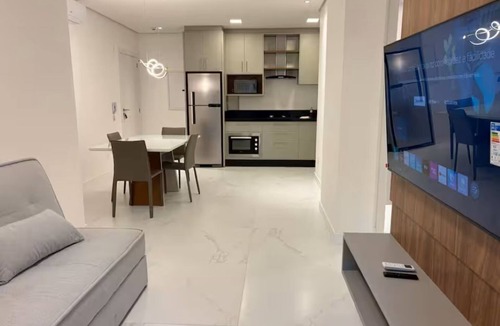 Morretes Apartment | Ocean View, New Apartment with Garage and BBQ