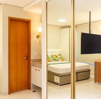 Plano Diretor Sul Apartment | PALMAS EXPERIENCE - FLAT ACONCHEGANTE no centro
