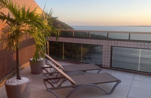 Praia do Morro Apartment | Paraíso à vista Cobertura Linear Canto Nobre